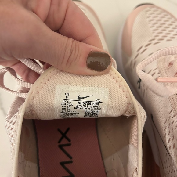 Nike Air Zoom Women's Shoes - Light Pink and White - Picture 4 of 5